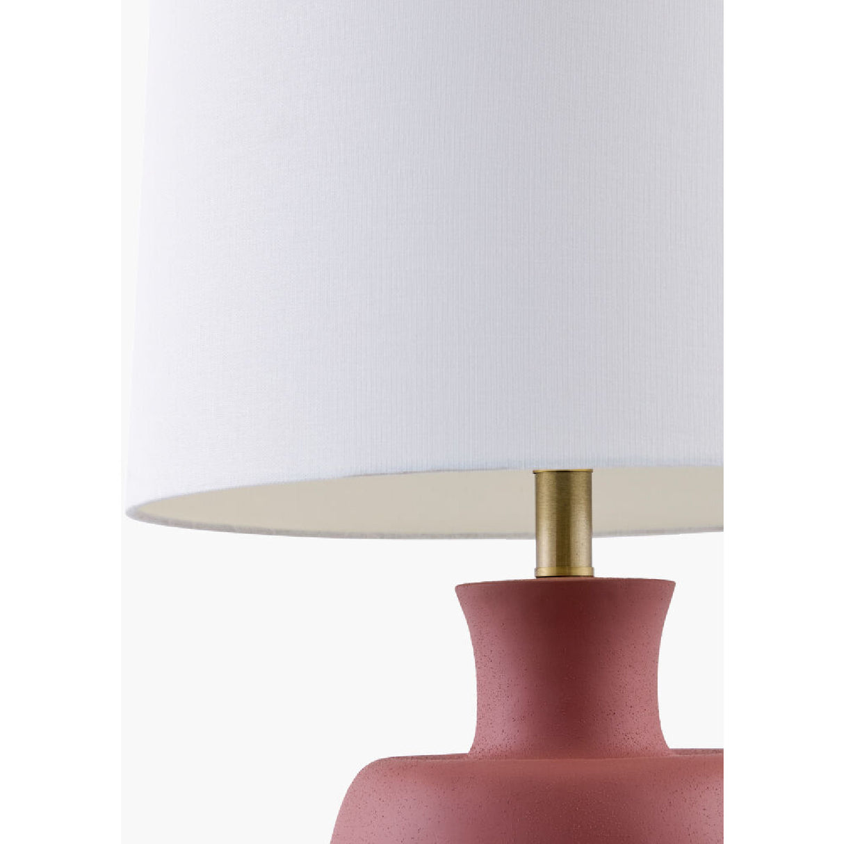 Painted Base Linen Table Lamp | Oroa.com