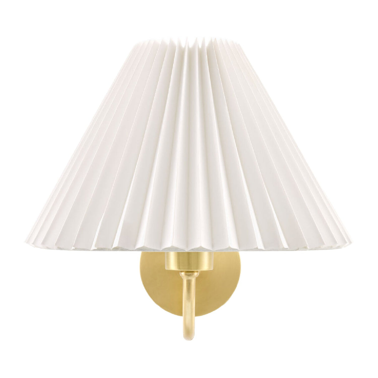Modern European furniture - Pleated White Linen Wall Lamp - www.oroa.com