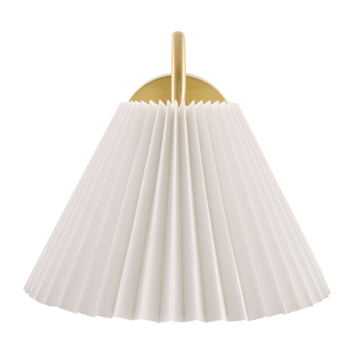 Modern European furniture - Pleated White Linen Wall Lamp - www.oroa.com