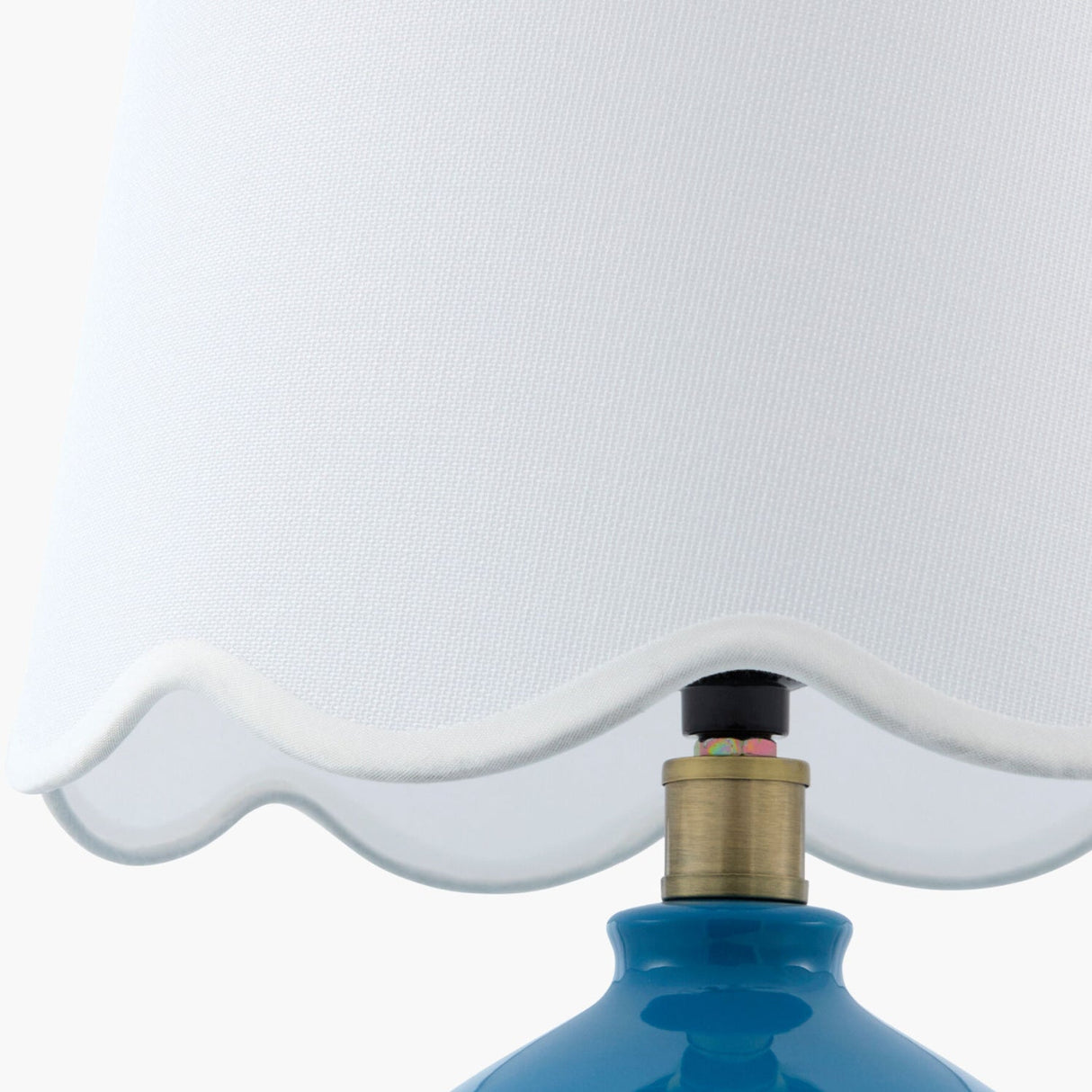 Modern European furniture - Wavy Linen Accent Table Lamp - www.oroa.com