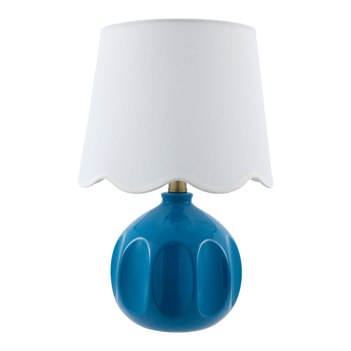 Modern European furniture - Wavy Linen Accent Table Lamp - www.oroa.com