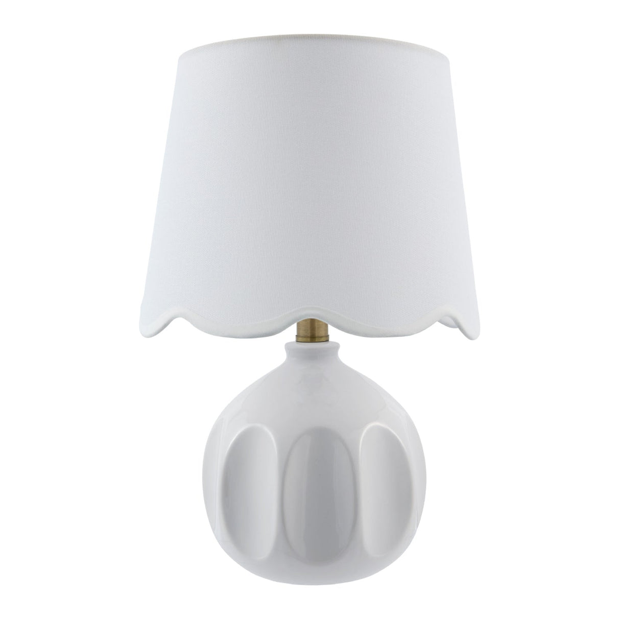 Modern European furniture - Wavy Linen Accent Table Lamp - www.oroa.com
