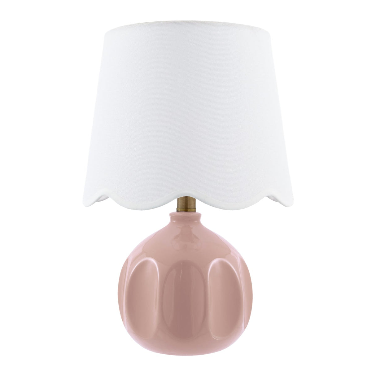 Modern European furniture - Wavy Linen Accent Table Lamp - www.oroa.com