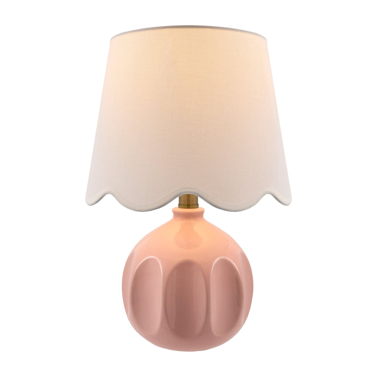 Modern European furniture - Wavy Linen Accent Table Lamp - www.oroa.com