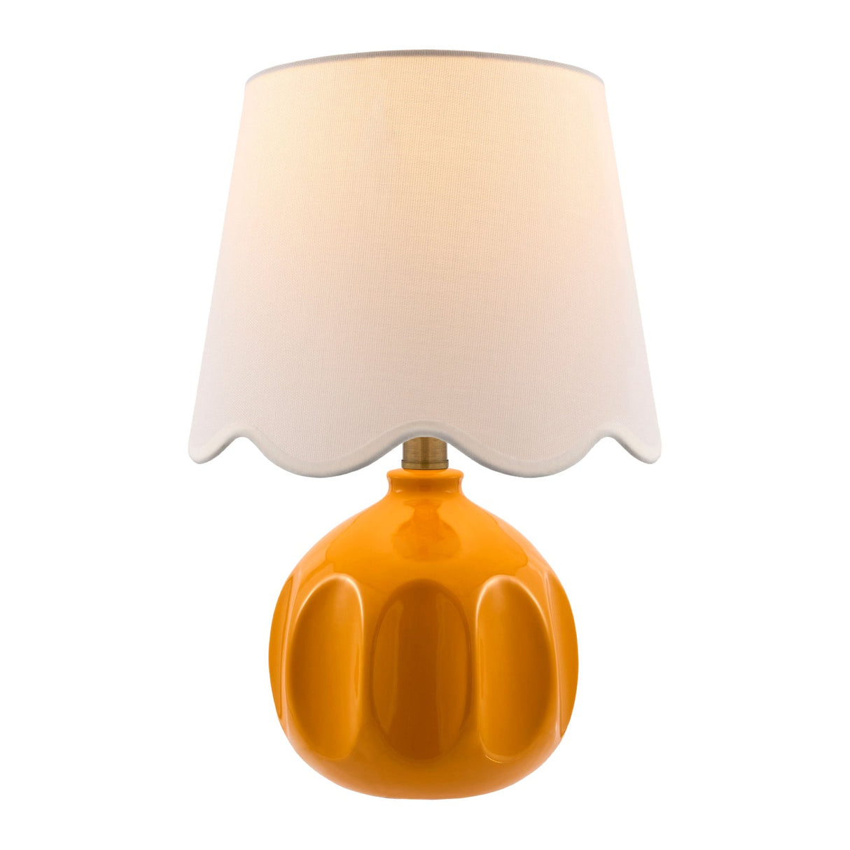 Modern European furniture - Wavy Linen Accent Table Lamp - www.oroa.com