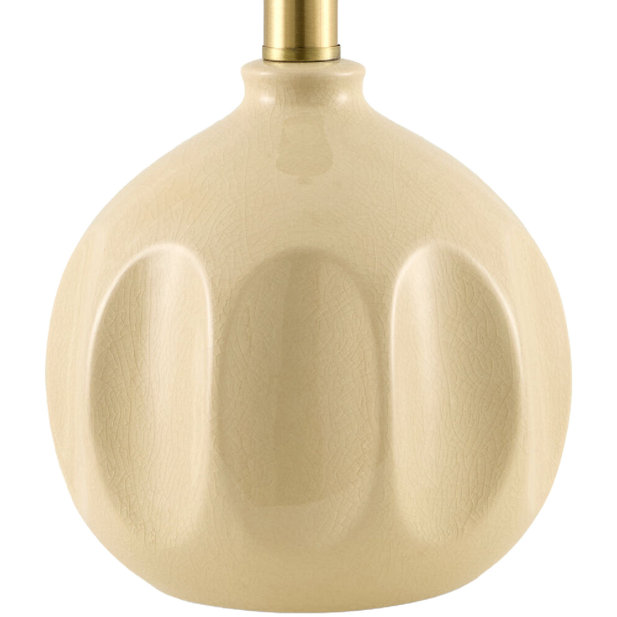 Modern European furniture - Linen Carved Ceramic Table Lamp - www.oroa.com
