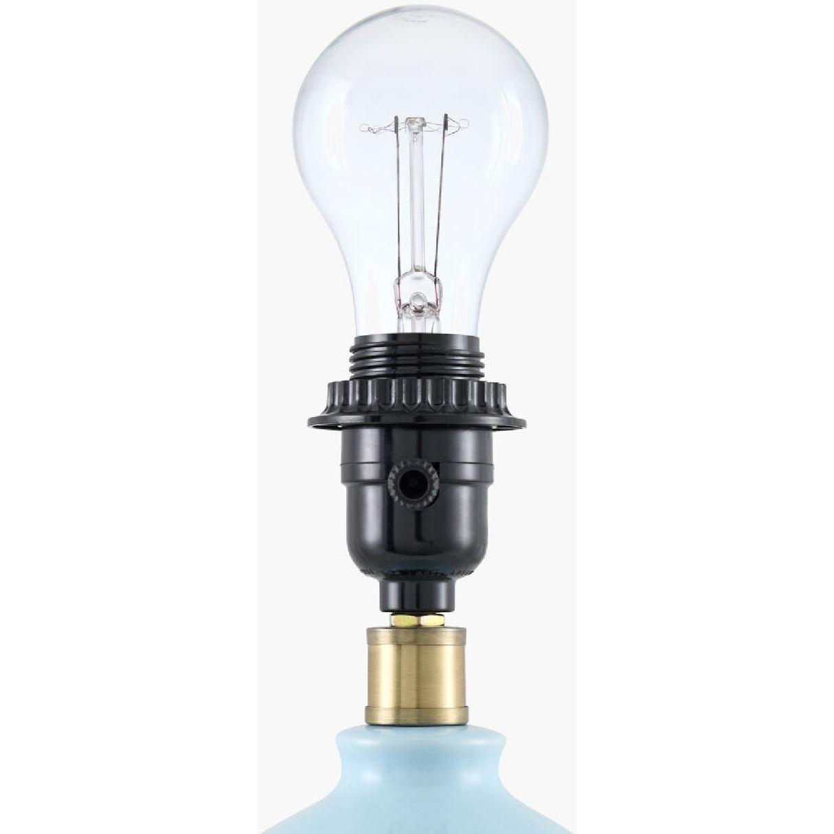 Modern European furniture - Linen Carved Ceramic Table Lamp - www.oroa.com