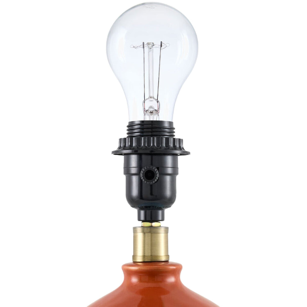 Modern European furniture - Linen Carved Ceramic Table Lamp - www.oroa.com