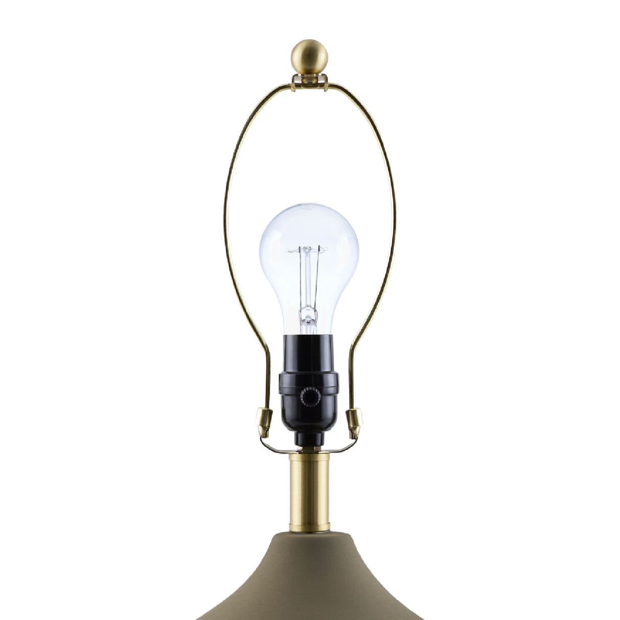 Modern European furniture - Ceramic Beige Linen Table Lamp - www.oroa.com