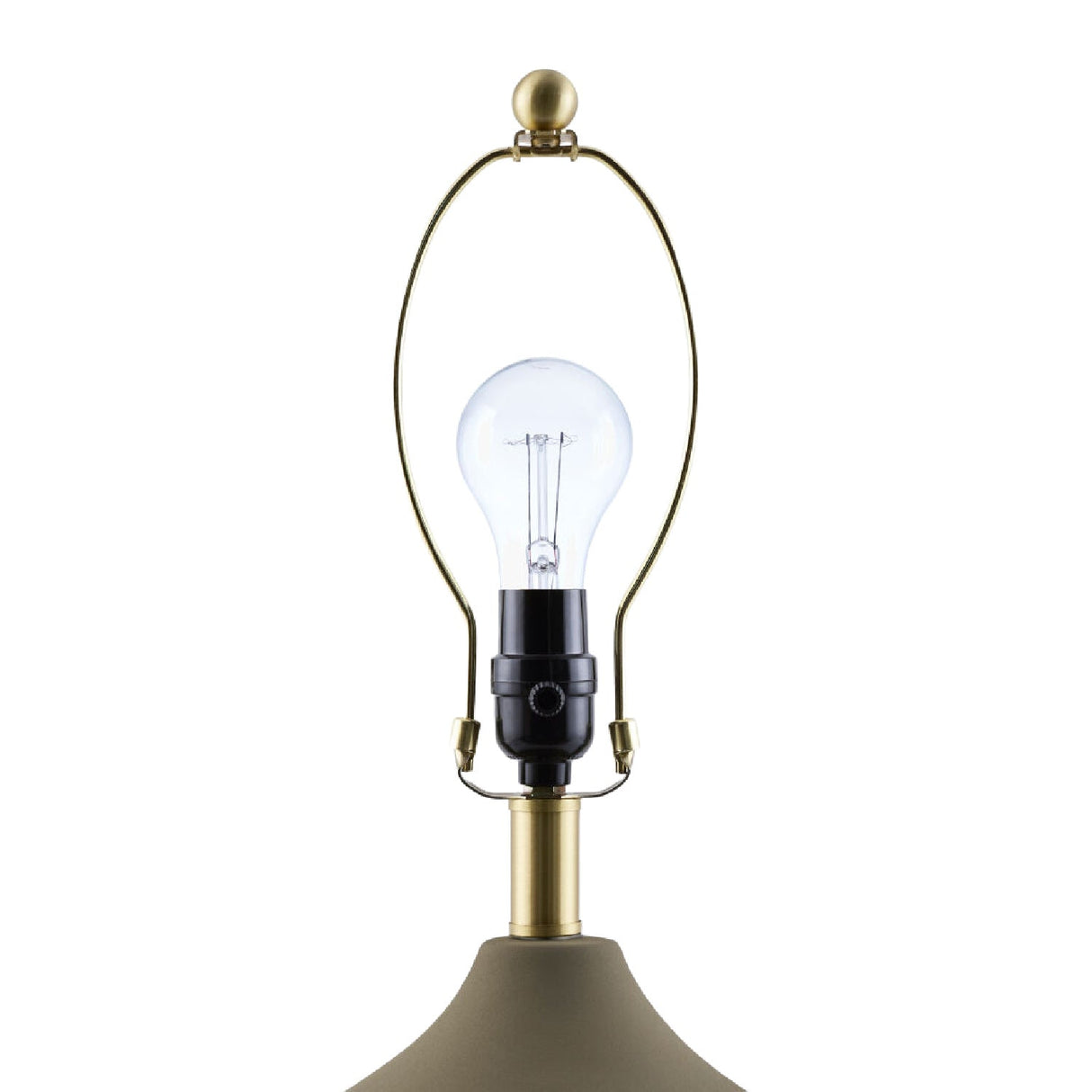 Modern European furniture - Ceramic Beige Linen Table Lamp - www.oroa.com