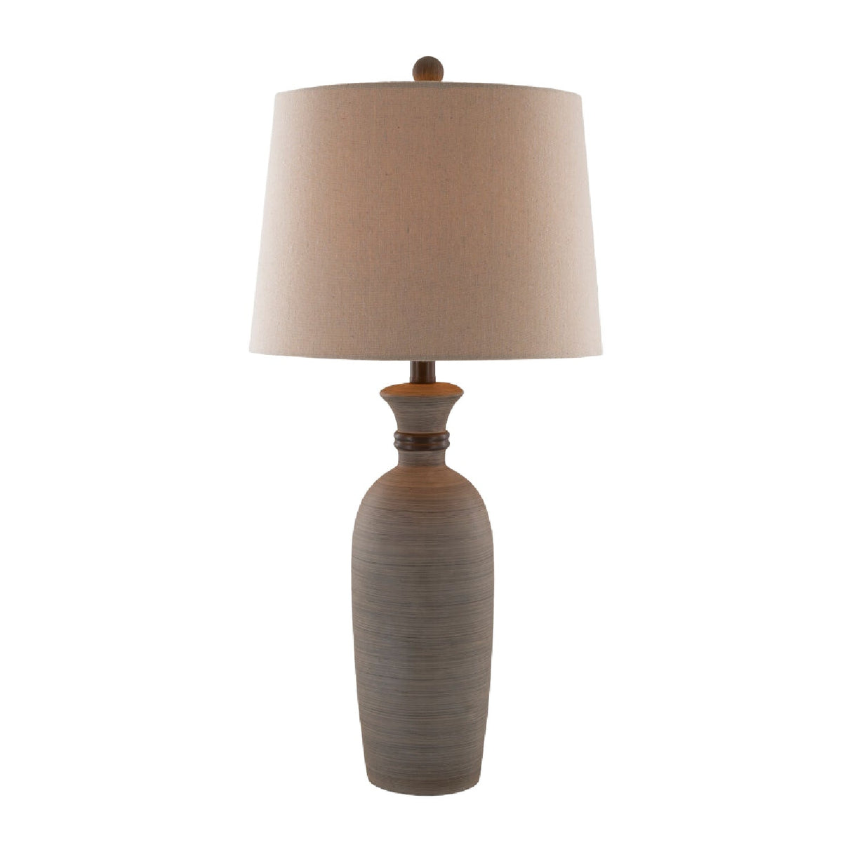 Modern European furniture - Gray Base Accent Table Lamp - www.oroa.com