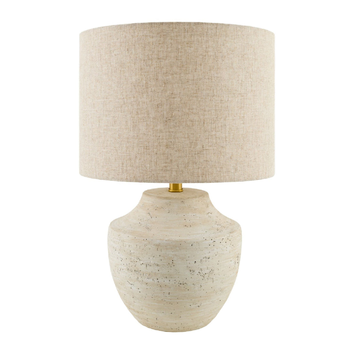Modern European furniture - Painted Ceramic Linen Table Lamp - www.oroa.com