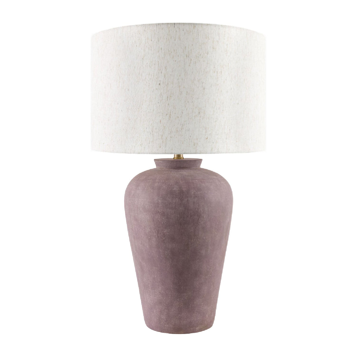 Modern European furniture - Painted Cement Linen Table Lamp - www.oroa.com
