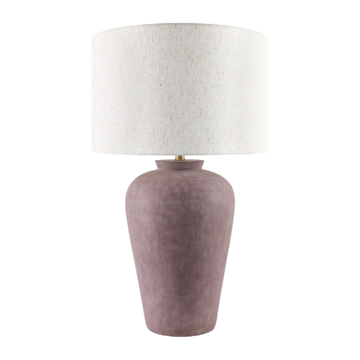 Modern European furniture - Painted Cement Linen Table Lamp - www.oroa.com