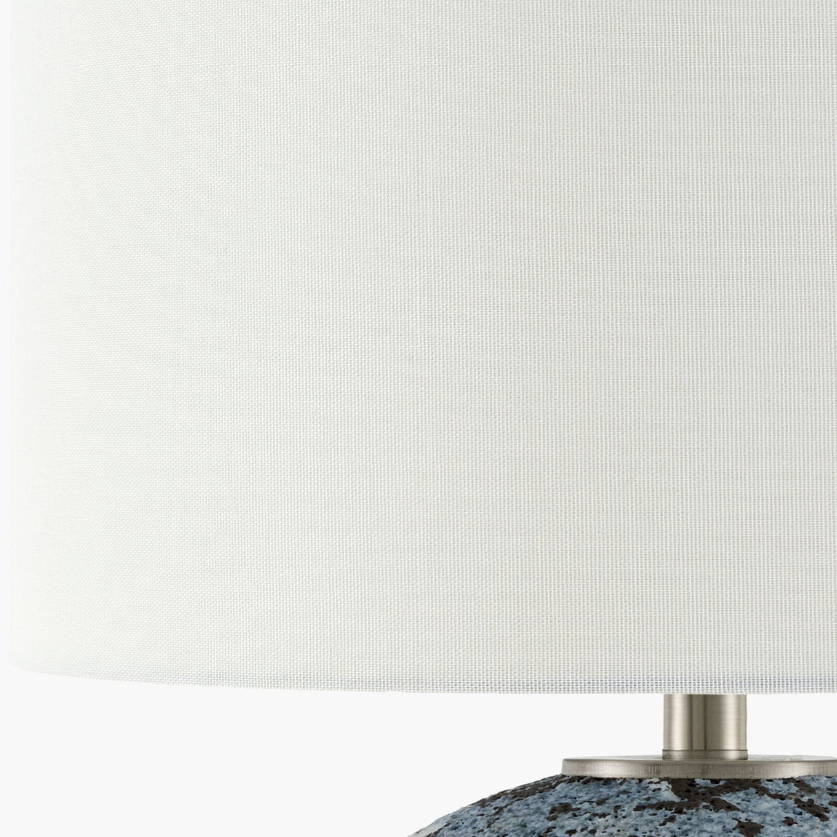 Modern European furniture - Textured Gray Ceramic Table Lamp - www.oroa.com