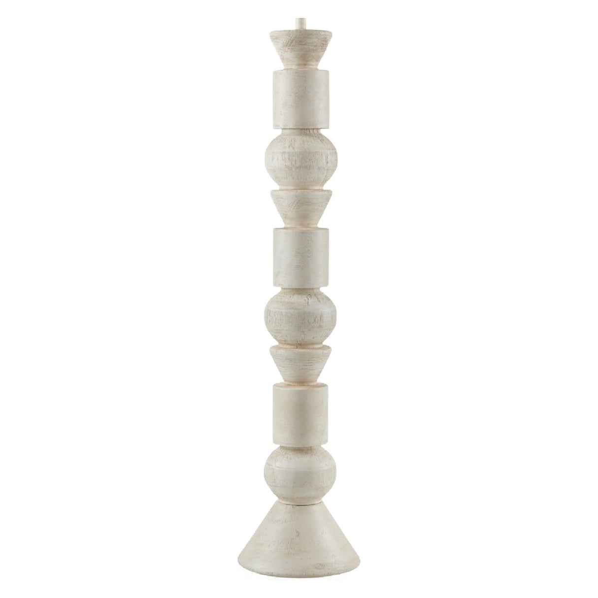 Modern European furniture - White Stacked Base Floor Lamp - www.oroa.com