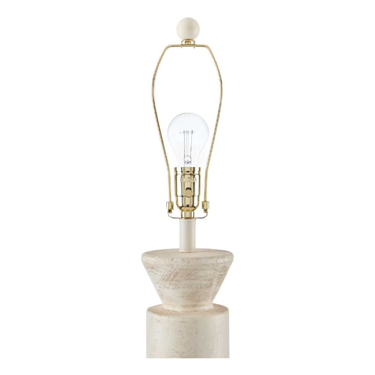 Modern European furniture - White Stacked Base Floor Lamp - www.oroa.com