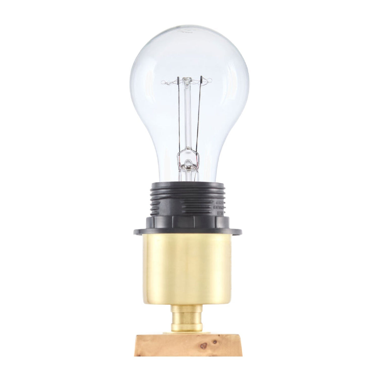 Modern European furniture - Rubberwood Base Accent Table Lamp - www.oroa.com