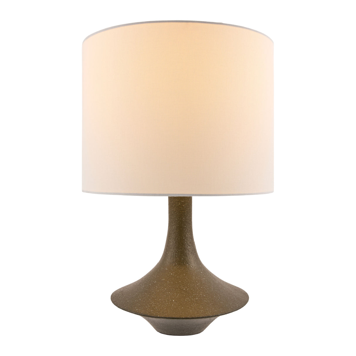 Painted Base Linen Table Lamp | Oroa.com