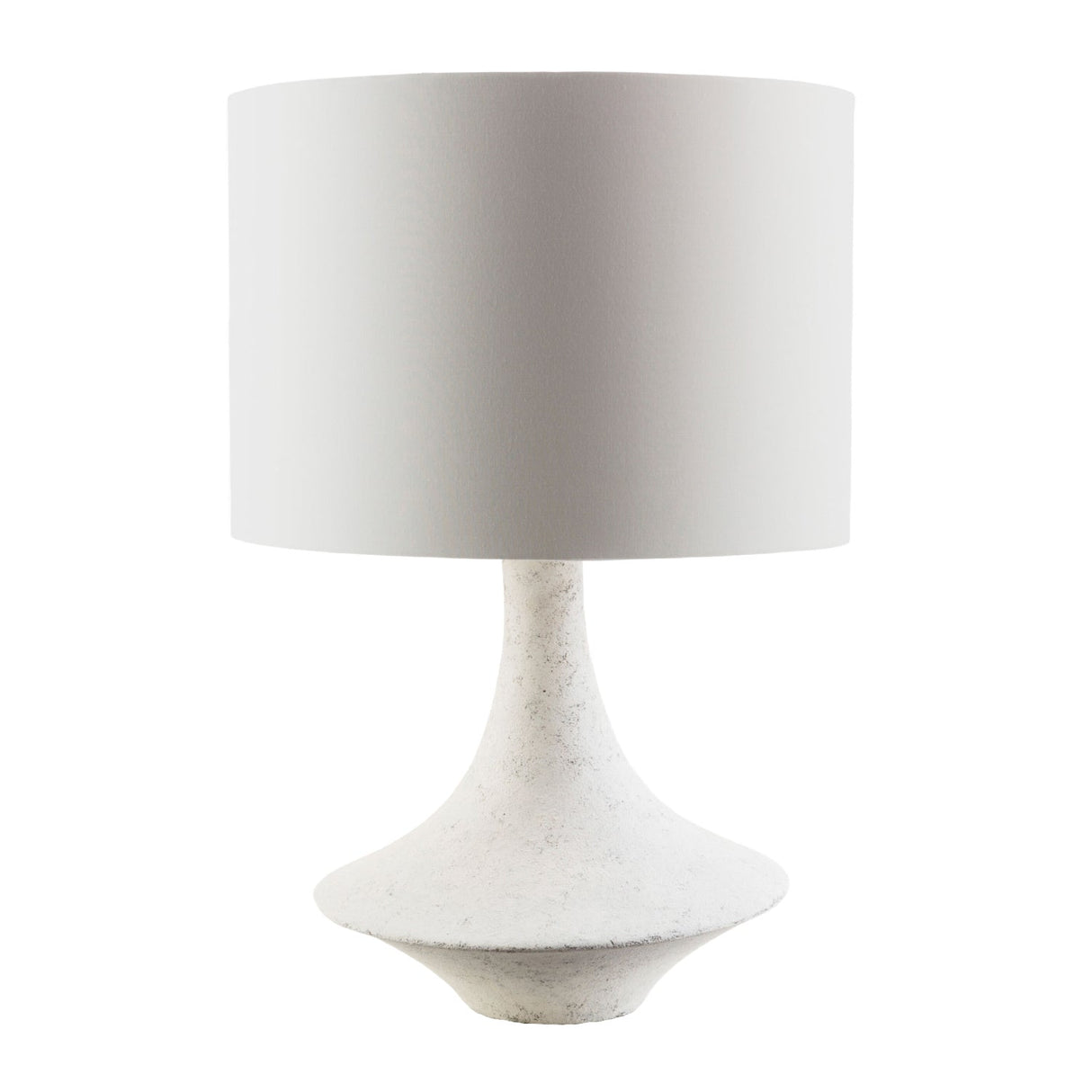 Modern European furniture - White Drum Shade Table Lamp - www.oroa.com