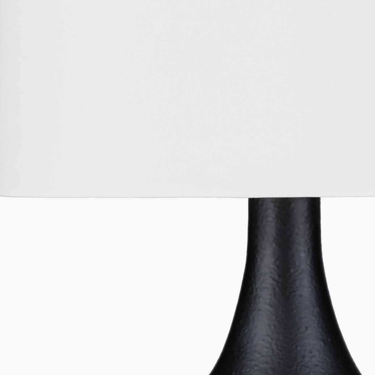 Modern European furniture - White Drum Shade Table Lamp - www.oroa.com