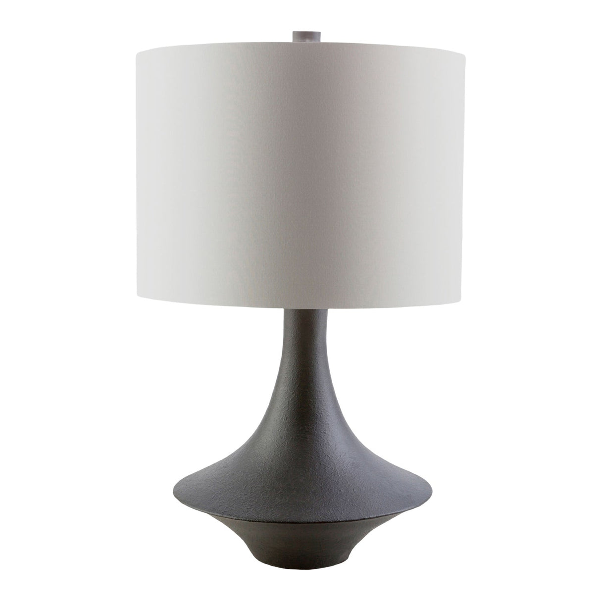 Modern European furniture - White Drum Shade Table Lamp - www.oroa.com