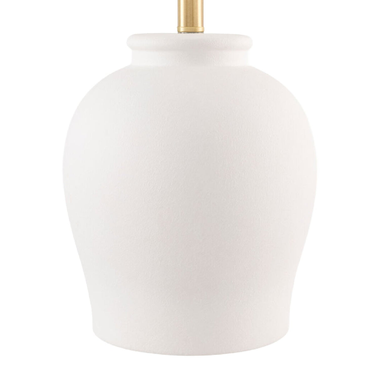 Modern European furniture - Ceramic White Linen Table Lamp - www.oroa.com