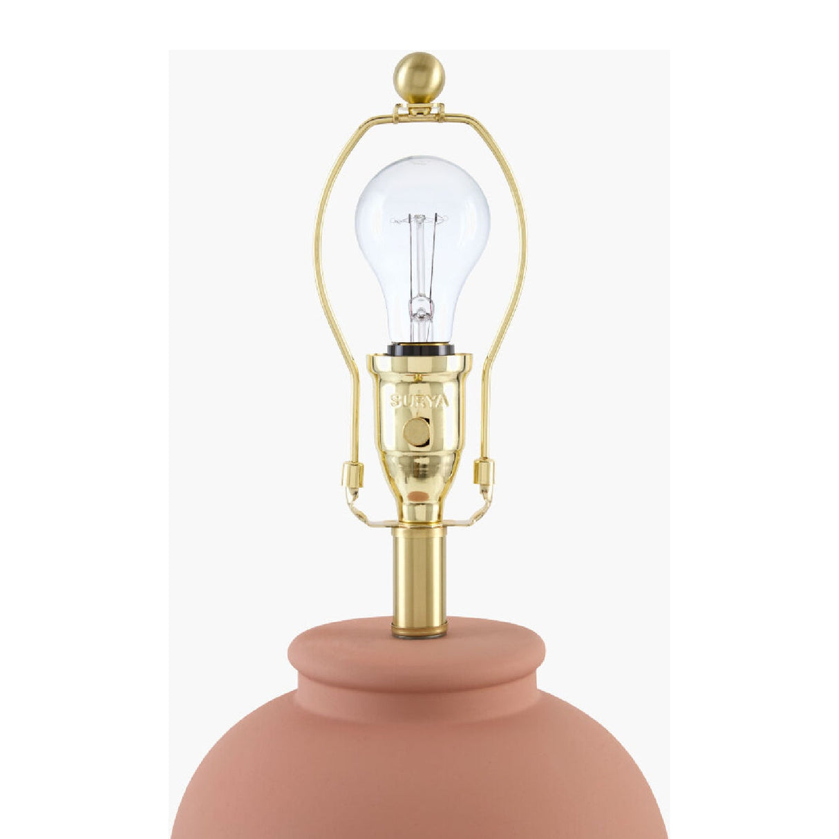 Modern European furniture - Ceramic White Linen Table Lamp - www.oroa.com