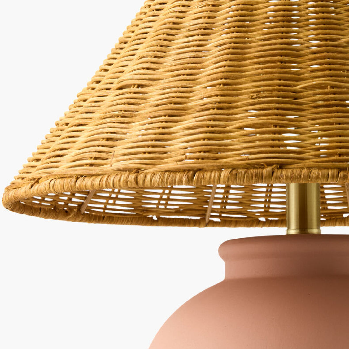 Rattan Empire Shade Table Lamp | Oroa.com