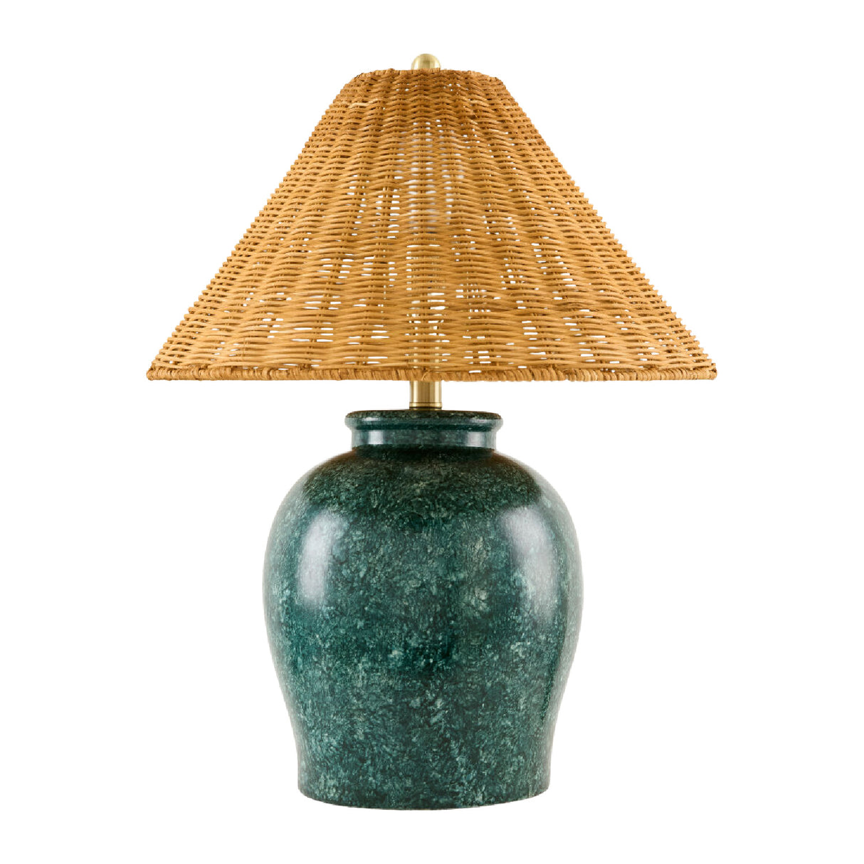Rattan Empire Shade Table Lamp | Oroa.com