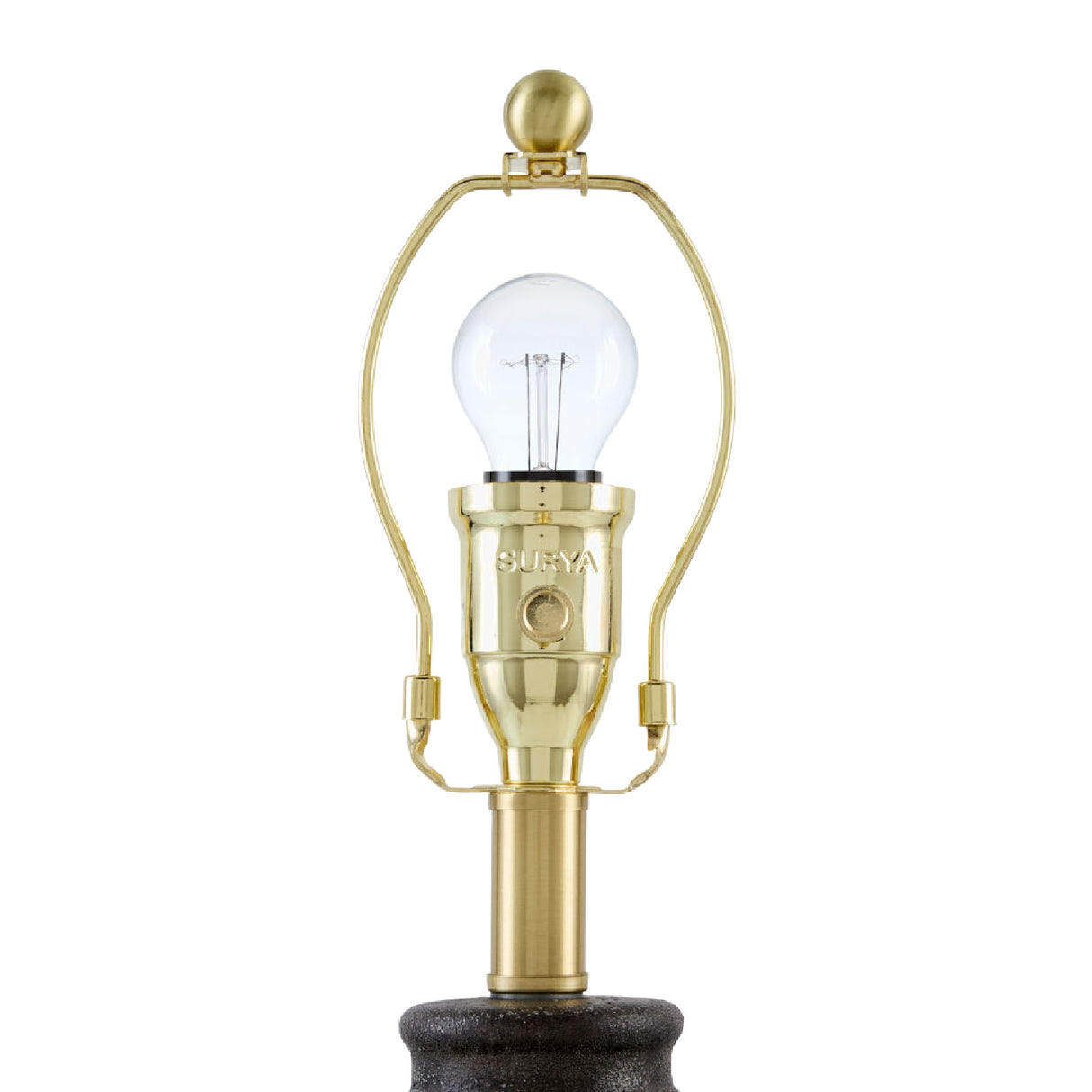 Modern European furniture - Brown Linen Pleated Table Lamp - www.oroa.com