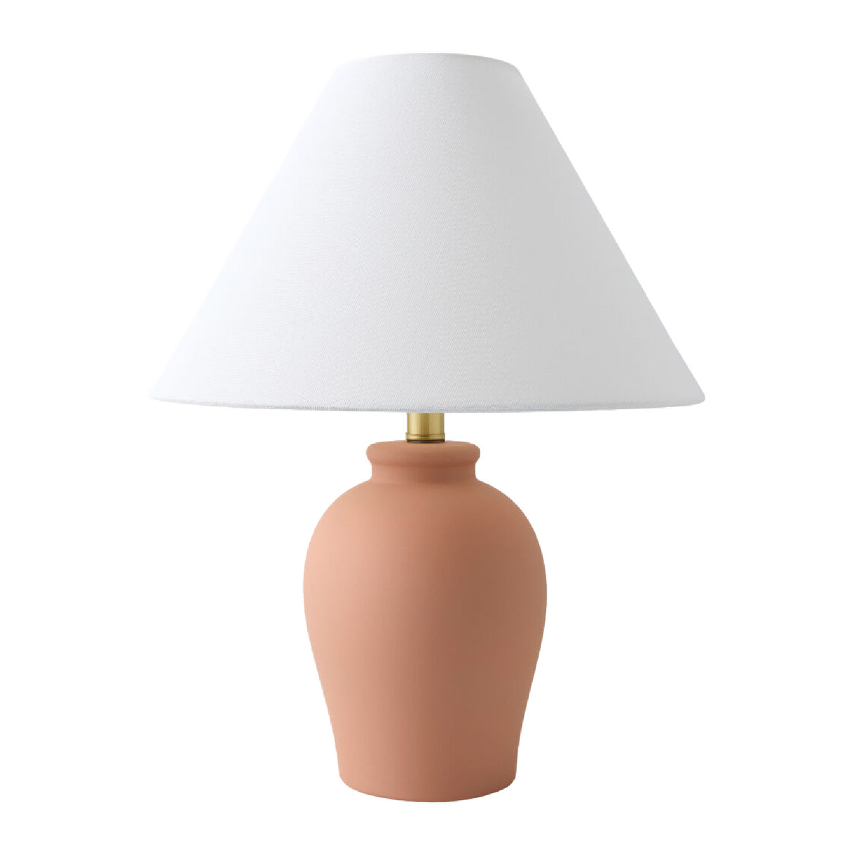 Modern European furniture - White Linen Empire Table Lamp - www.oroa.com