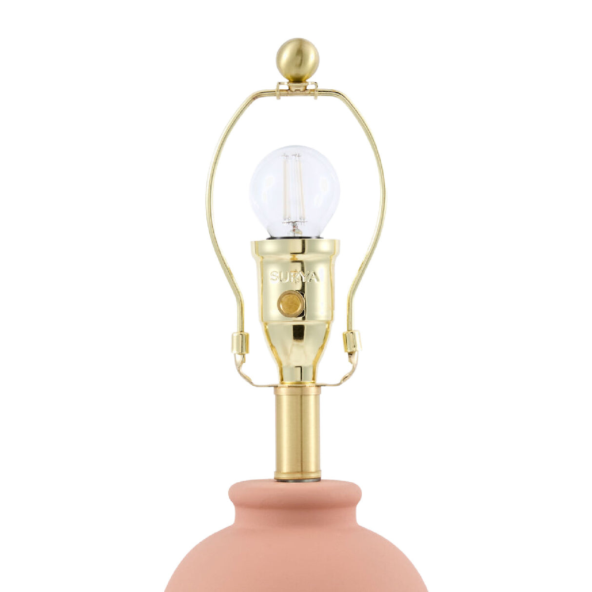 Modern European furniture - Brown Linen Pleated Table Lamp - www.oroa.com