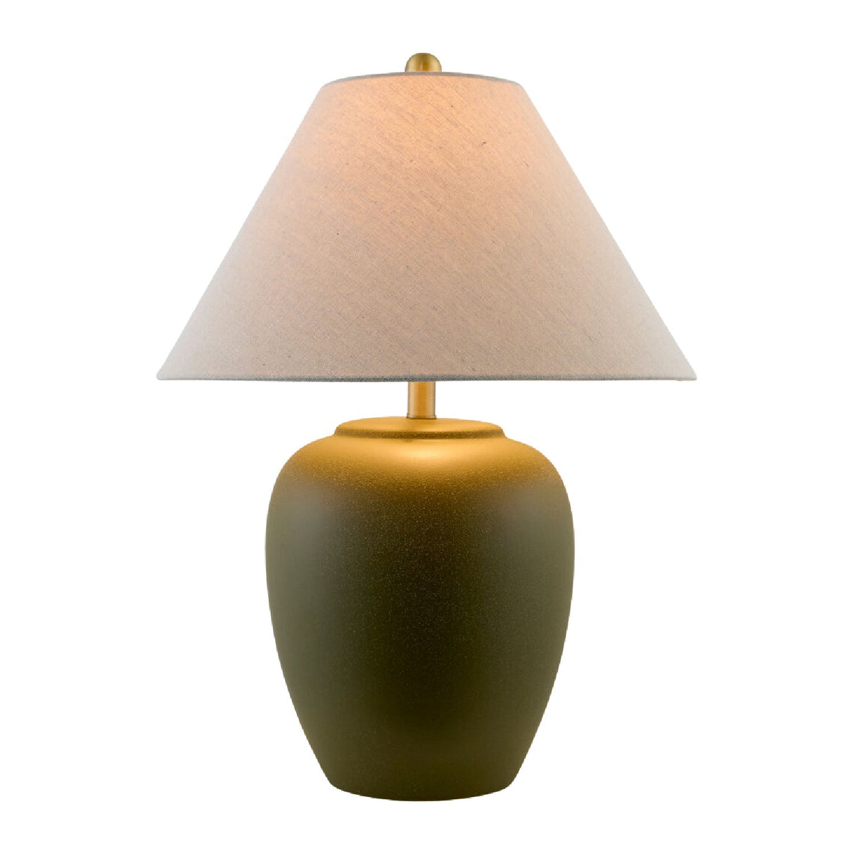 Modern European furniture - Ceramic Beige Linen Table Lamp - www.oroa.com