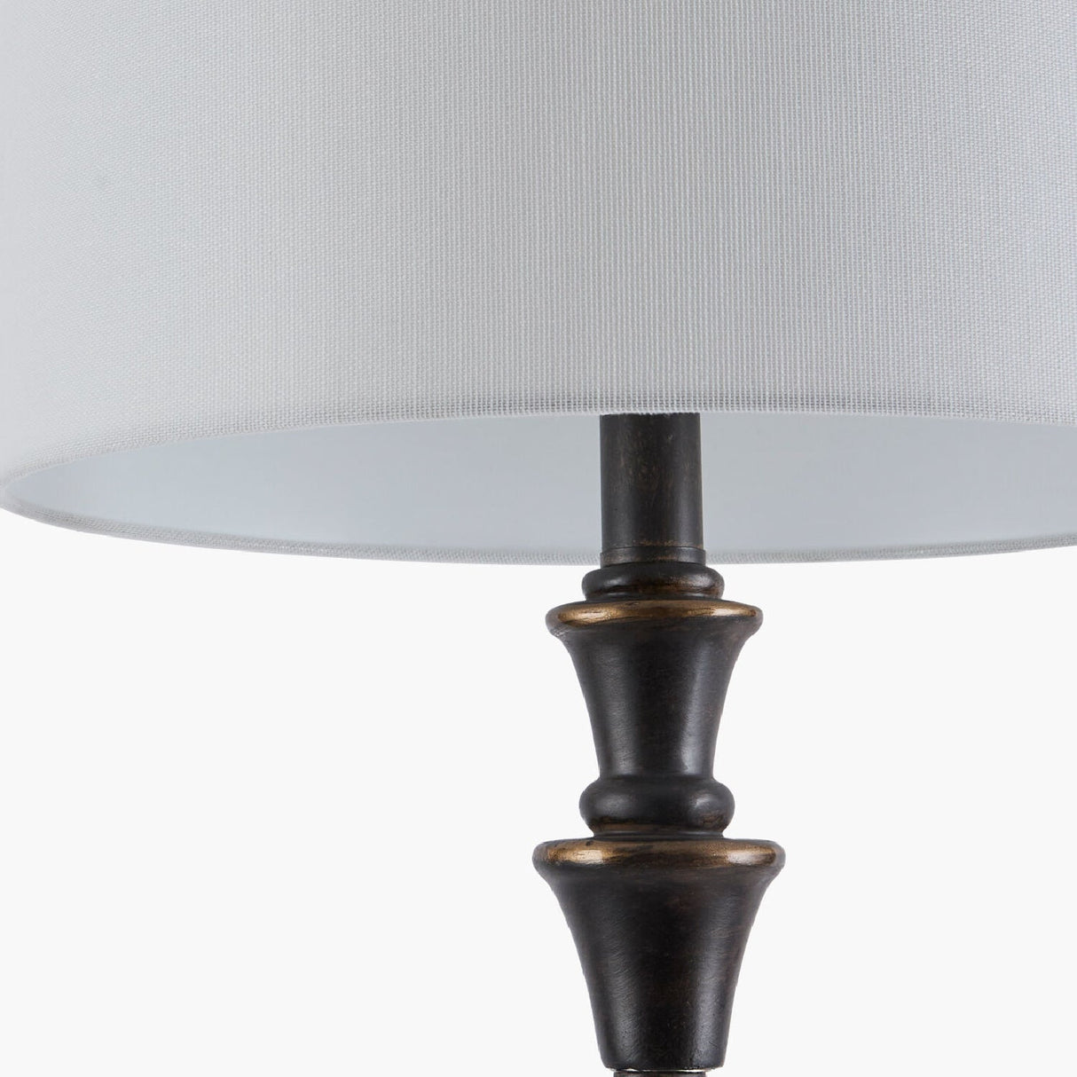 Modern European furniture - Linen Drum Shade Floor Lamp - www.oroa.com