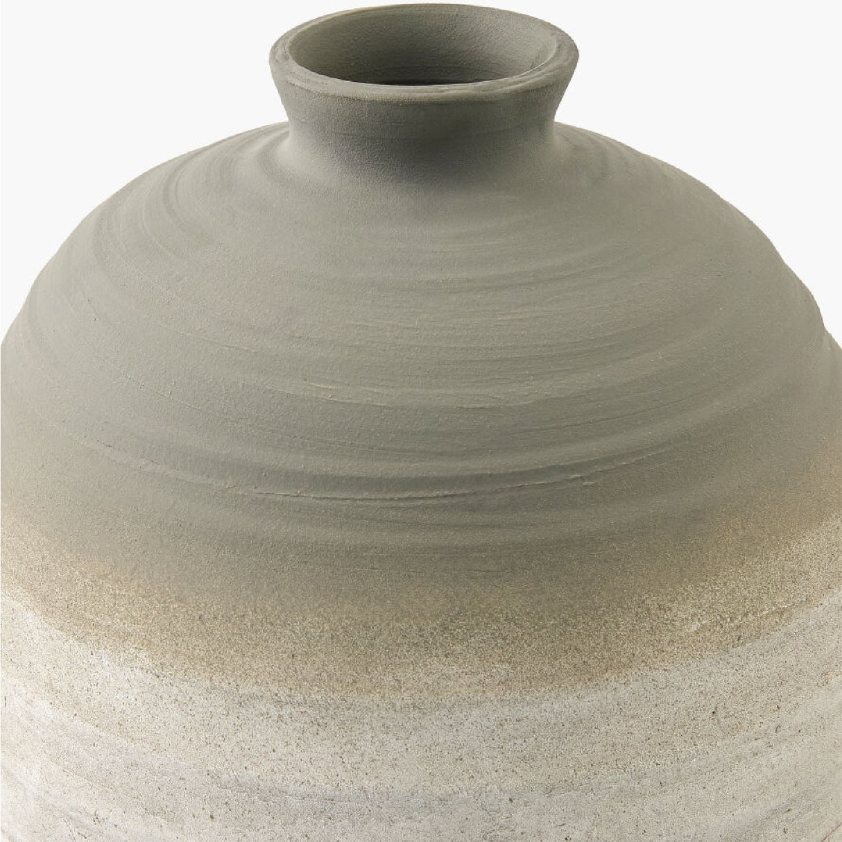 Gray Glazed Ceramic Vase | Oroa.com