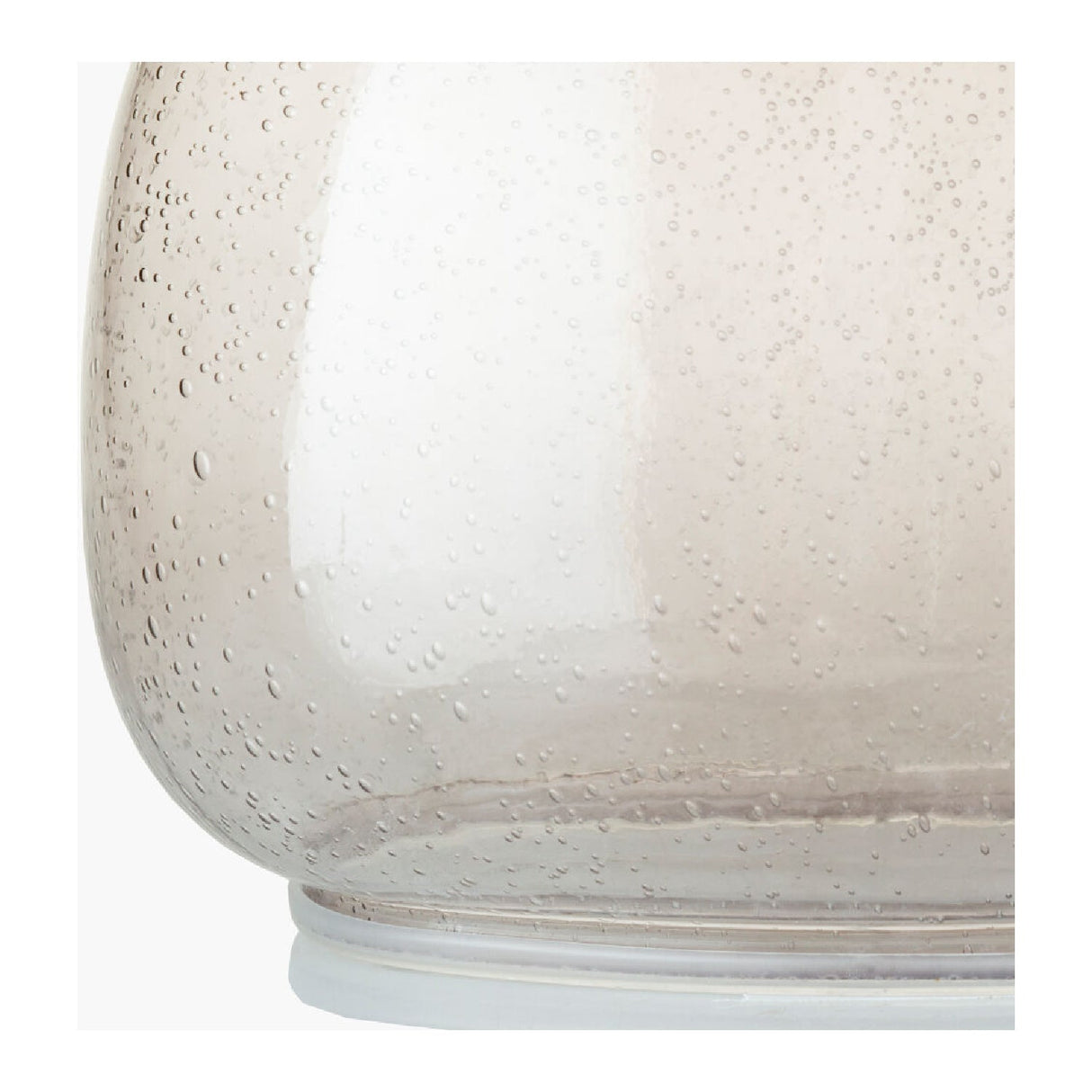 Modern European furniture - Gray Clear Glass Table Lamp - www.oroa.com