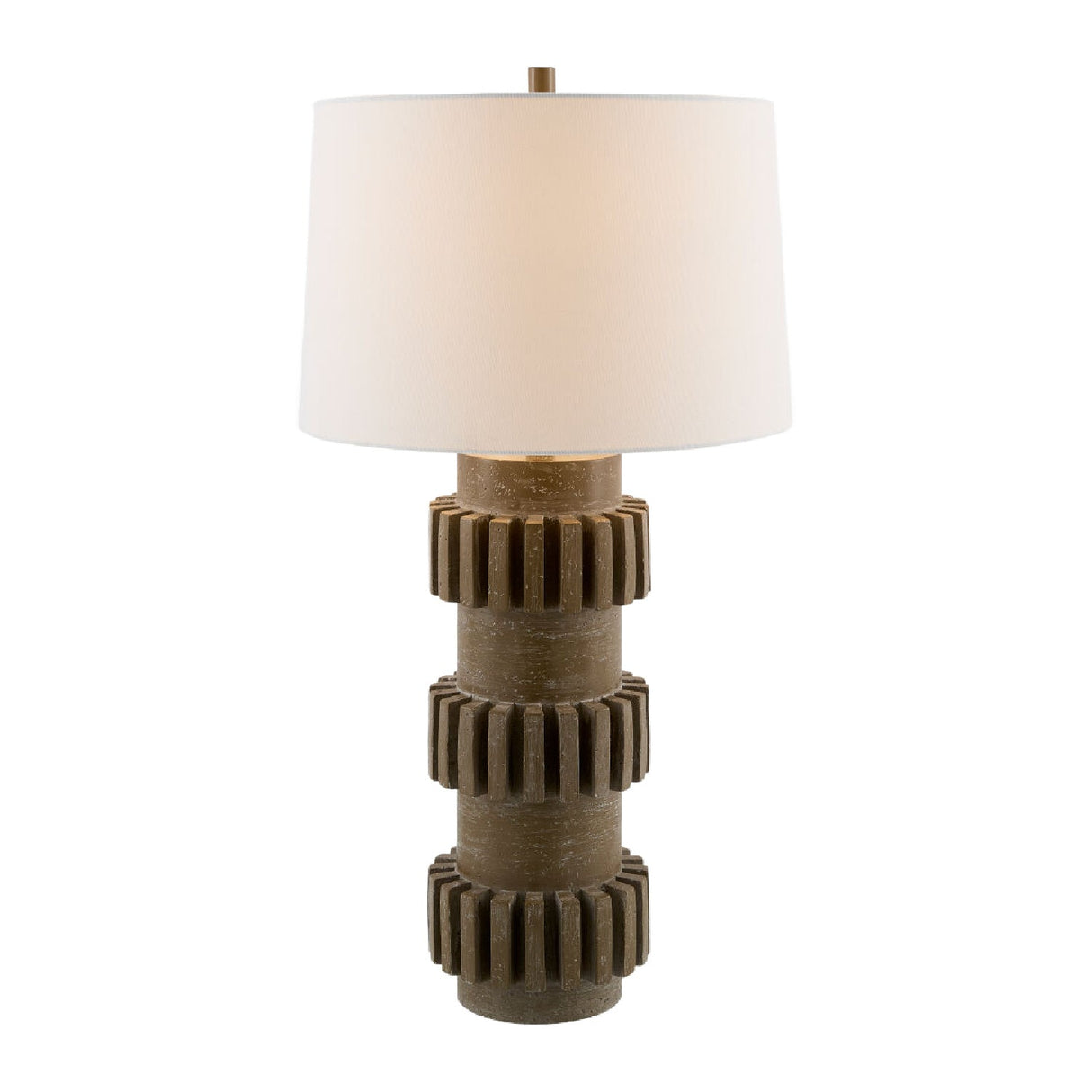 Modern European furniture - Modern Carved Accent Table Lamp - www.oroa.com