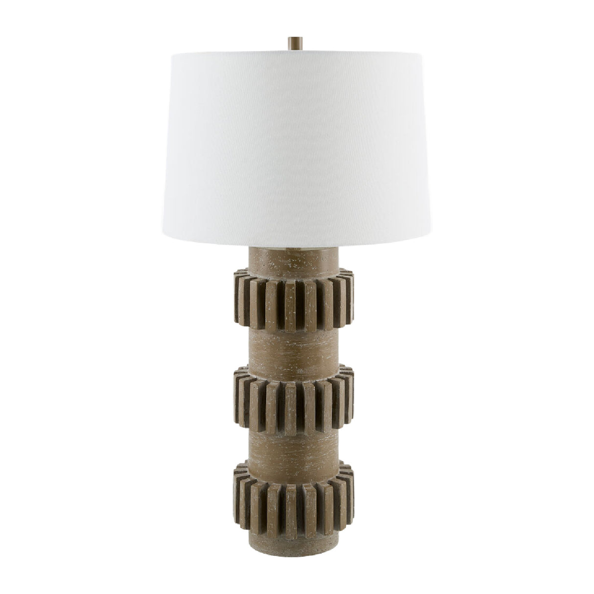 Modern European furniture - Modern Carved Accent Table Lamp - www.oroa.com