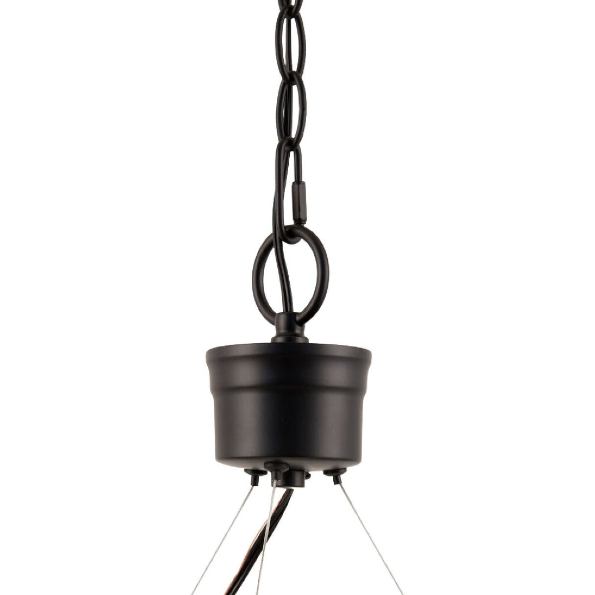 Modern European furniture - 9-Light White Glass Chandelier - www.oroa.com