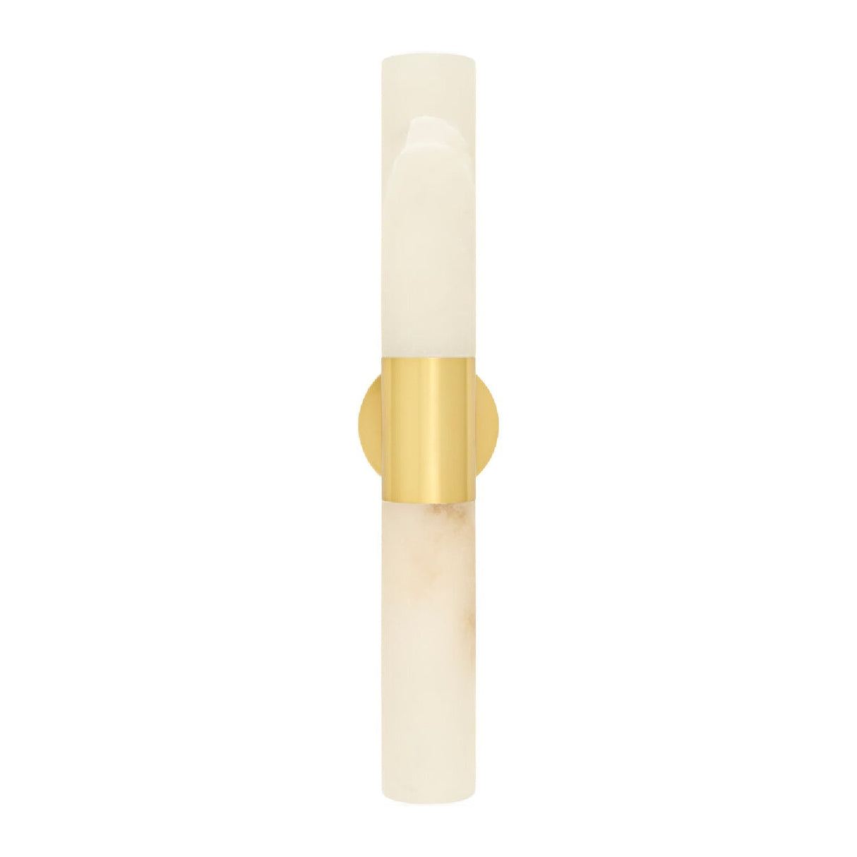 Modern European furniture - White Stone Tube Wall Lamp - www.oroa.com