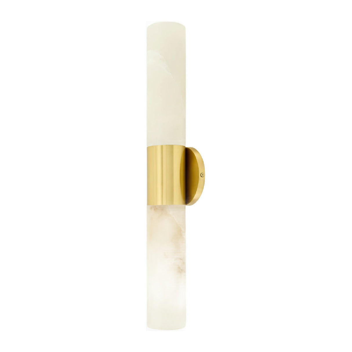 Modern European furniture - White Stone Tube Wall Lamp - www.oroa.com