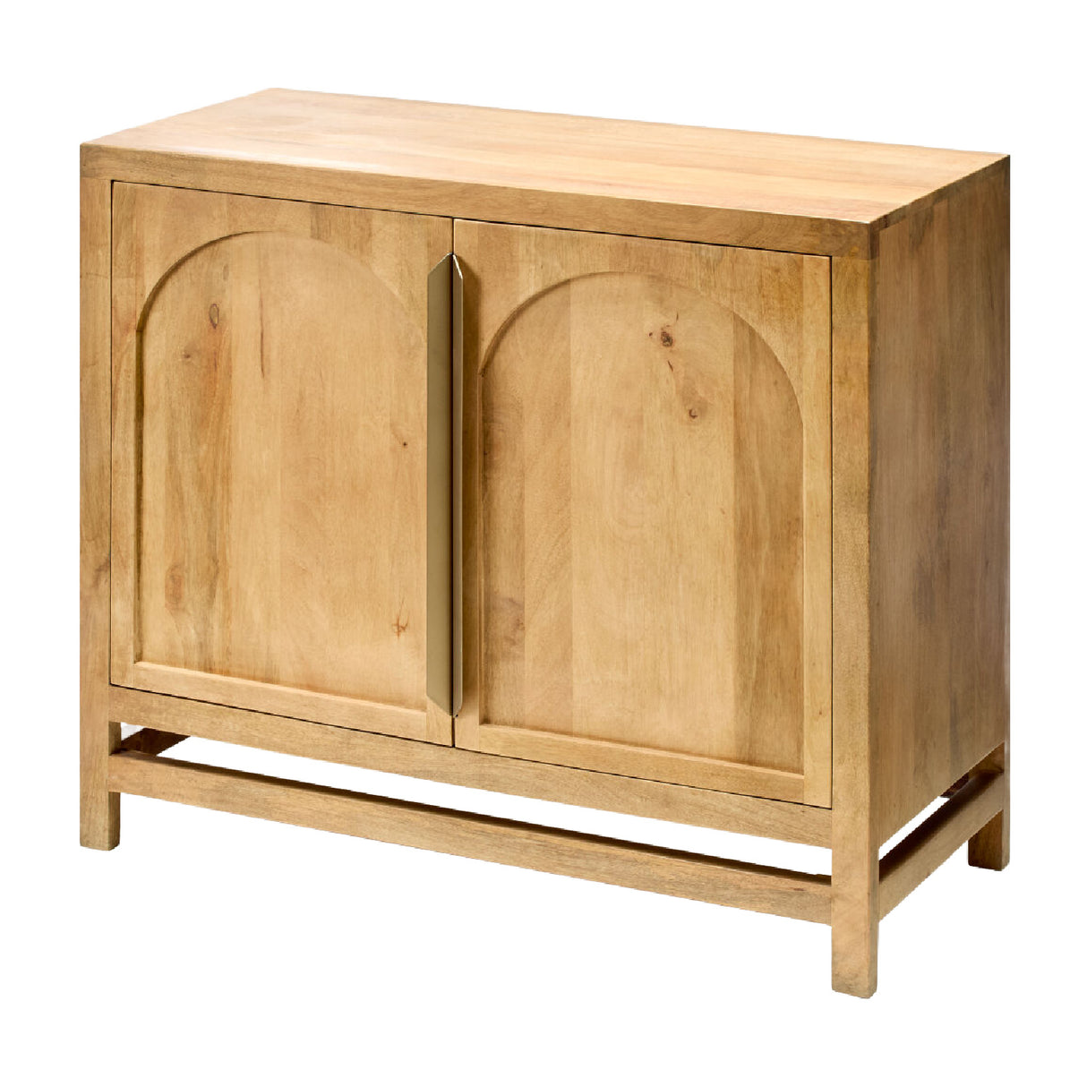 Modern furniture - Mango Wood 2-Door Cabinet - www.oroa.com