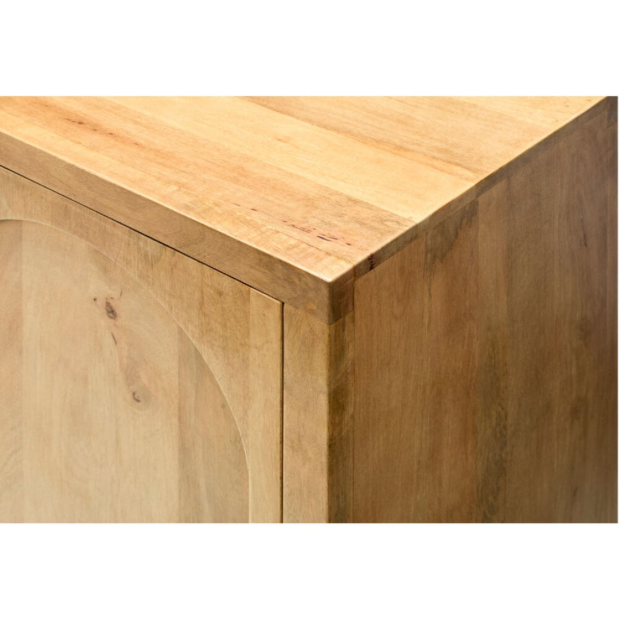 Modern furniture - Mango Wood 2-Door Cabinet - www.oroa.com
