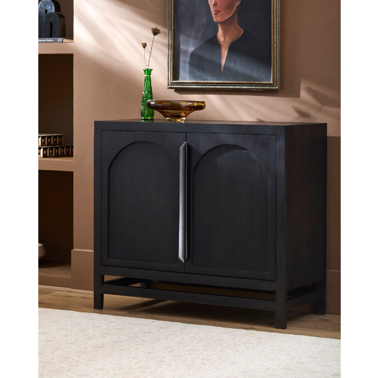 Modern furniture - Mango Wood 2-Door Cabinet - www.oroa.com | Oroa.com