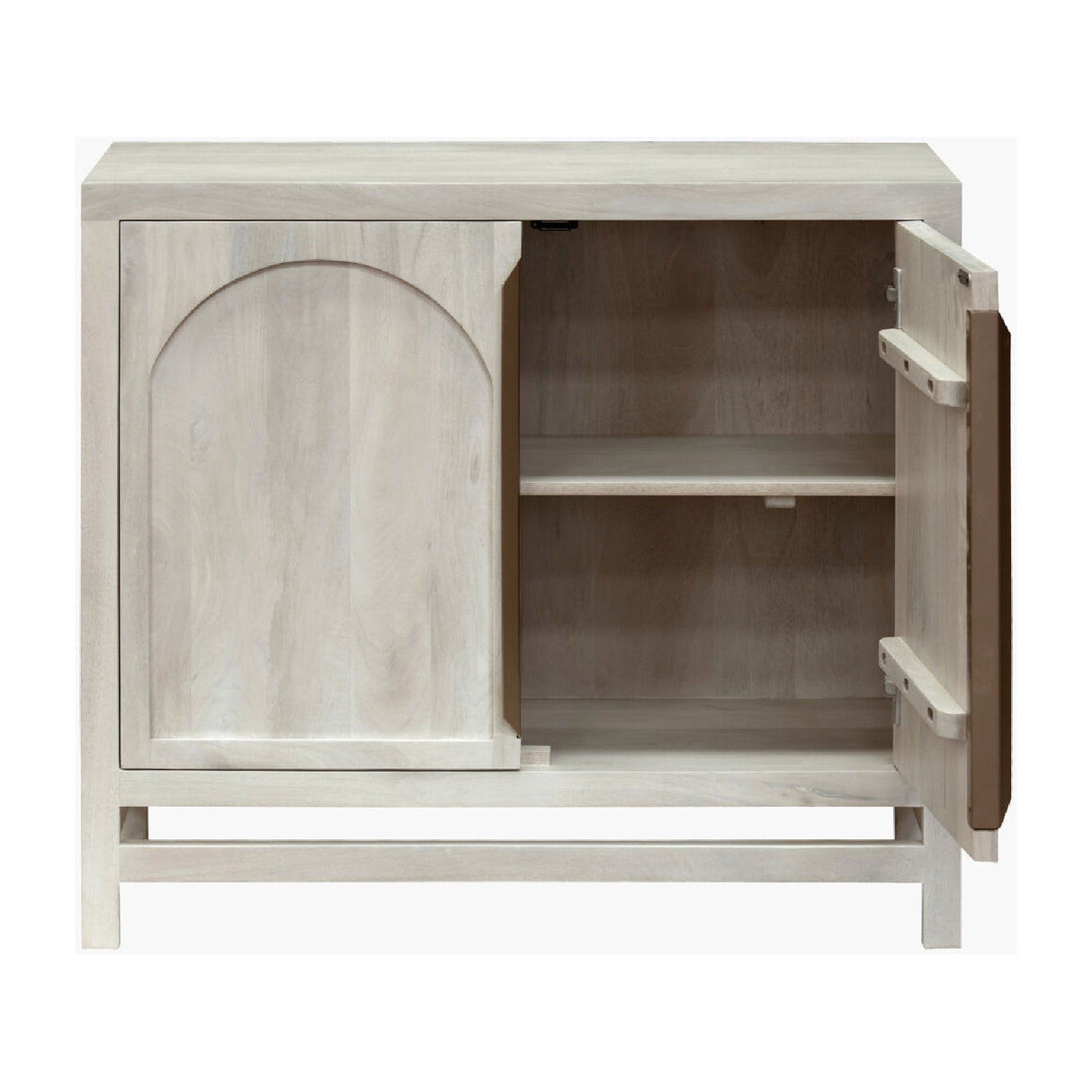 Modern furniture - Mango Wood 2-Door Cabinet - www.oroa.com