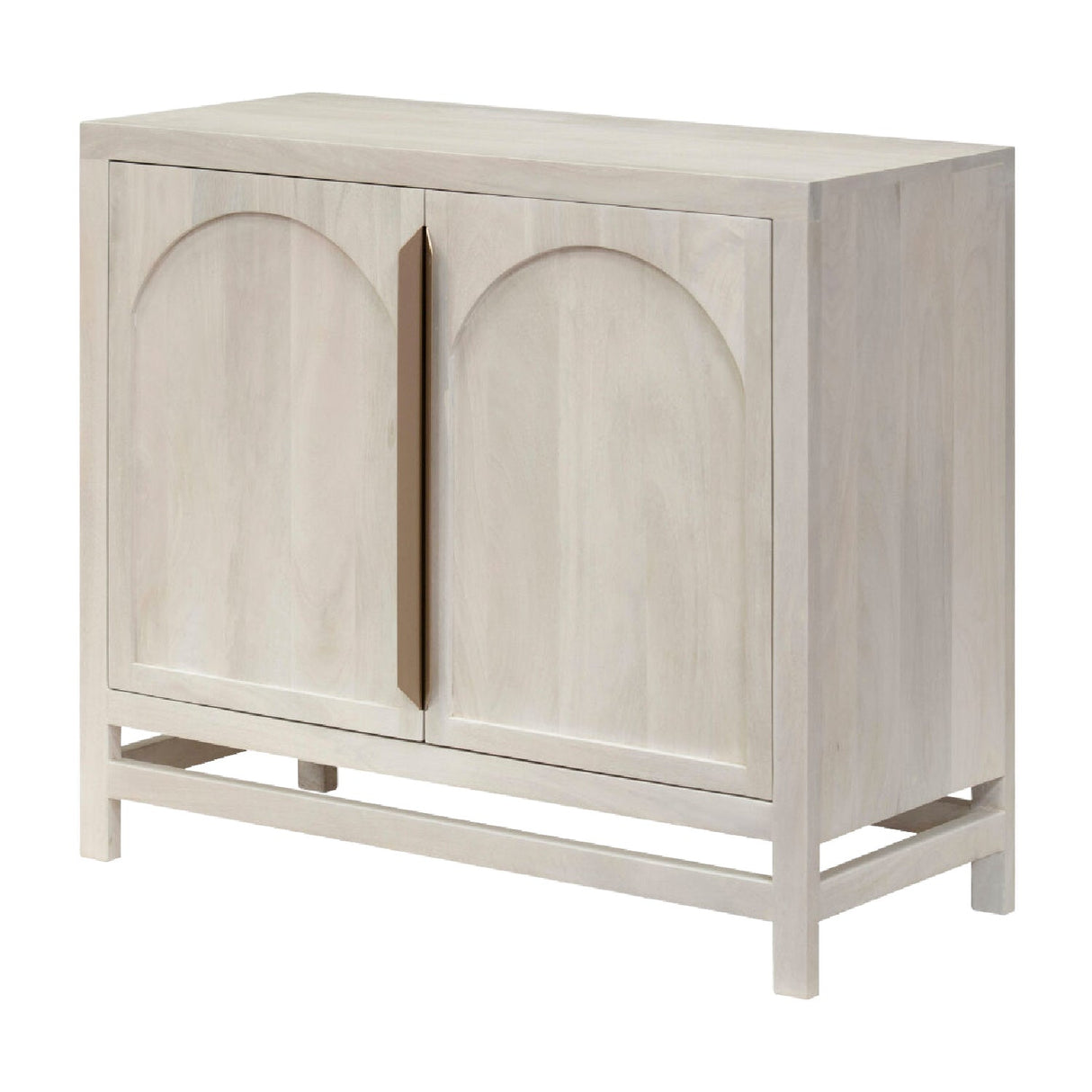 Modern furniture - Mango Wood 2-Door Cabinet - www.oroa.com