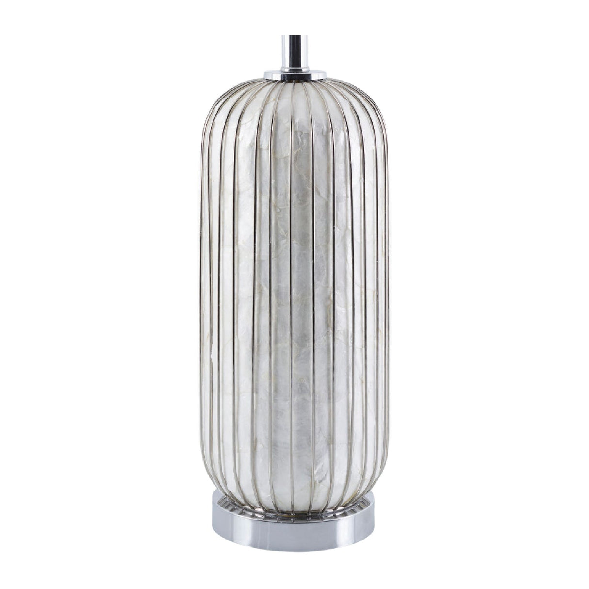 Modern European furniture - White Shell Accent Table Lamp - www.oroa.com