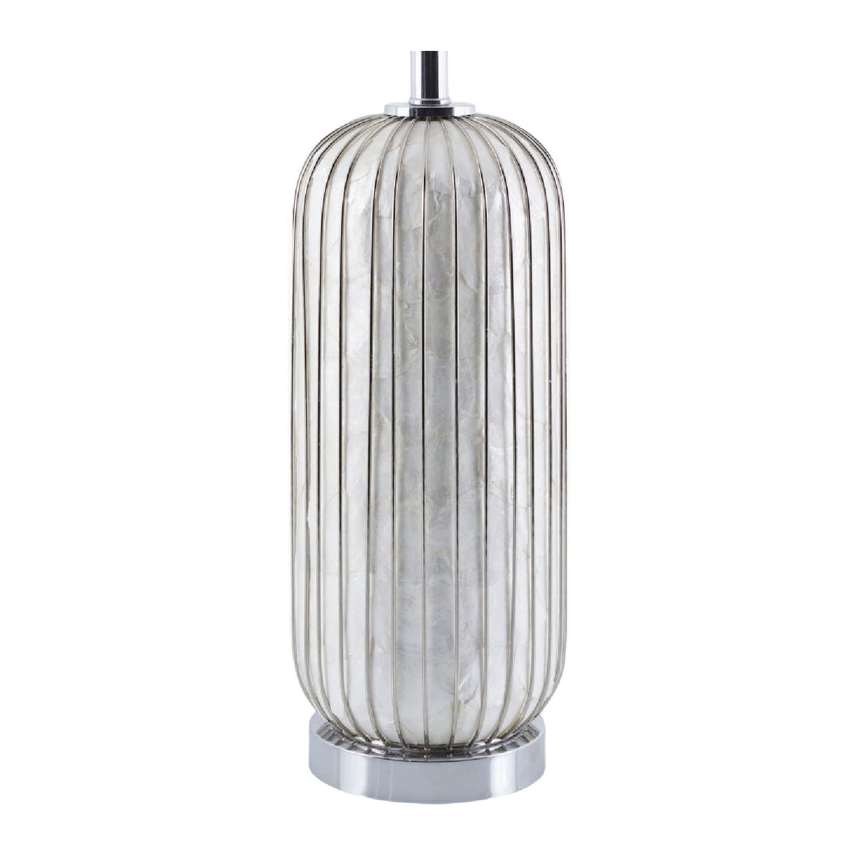 Modern European furniture - White Shell Accent Table Lamp - www.oroa.com