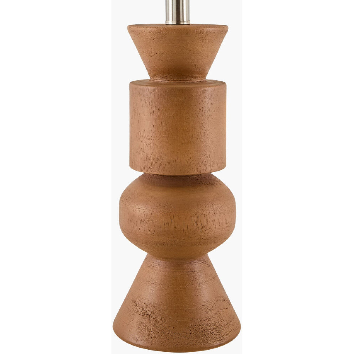 Modern European furniture - Brown Geometrical Accent Table Lamp - www.oroa.com